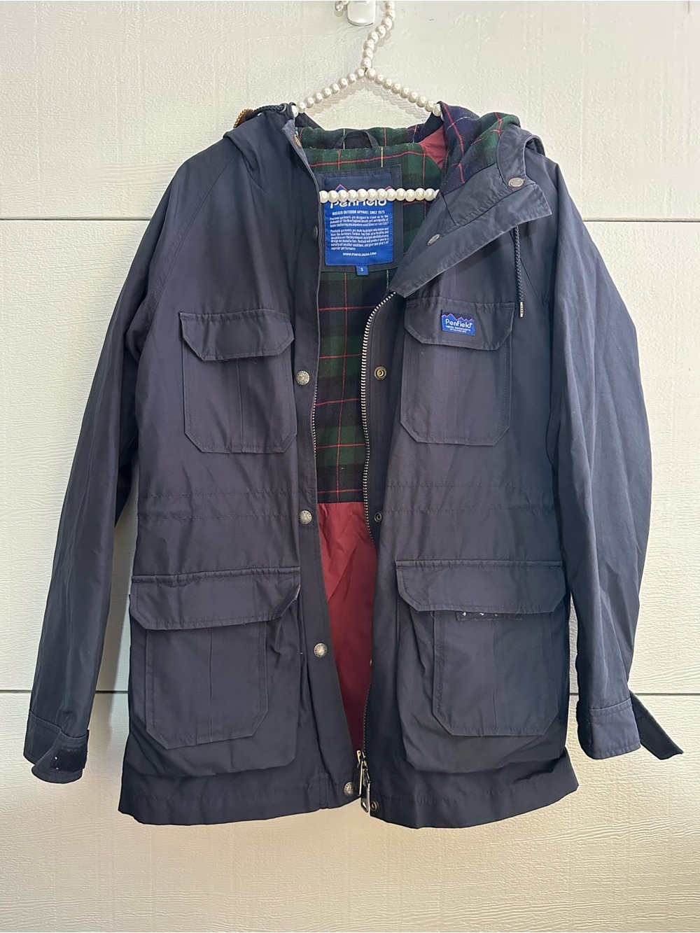 Penfield Vassan Jacket - Navy Blue Small Rain All Weather Field from Madewell